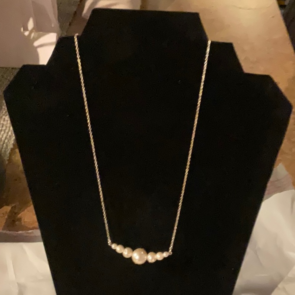 Pretty pearl necklaces
